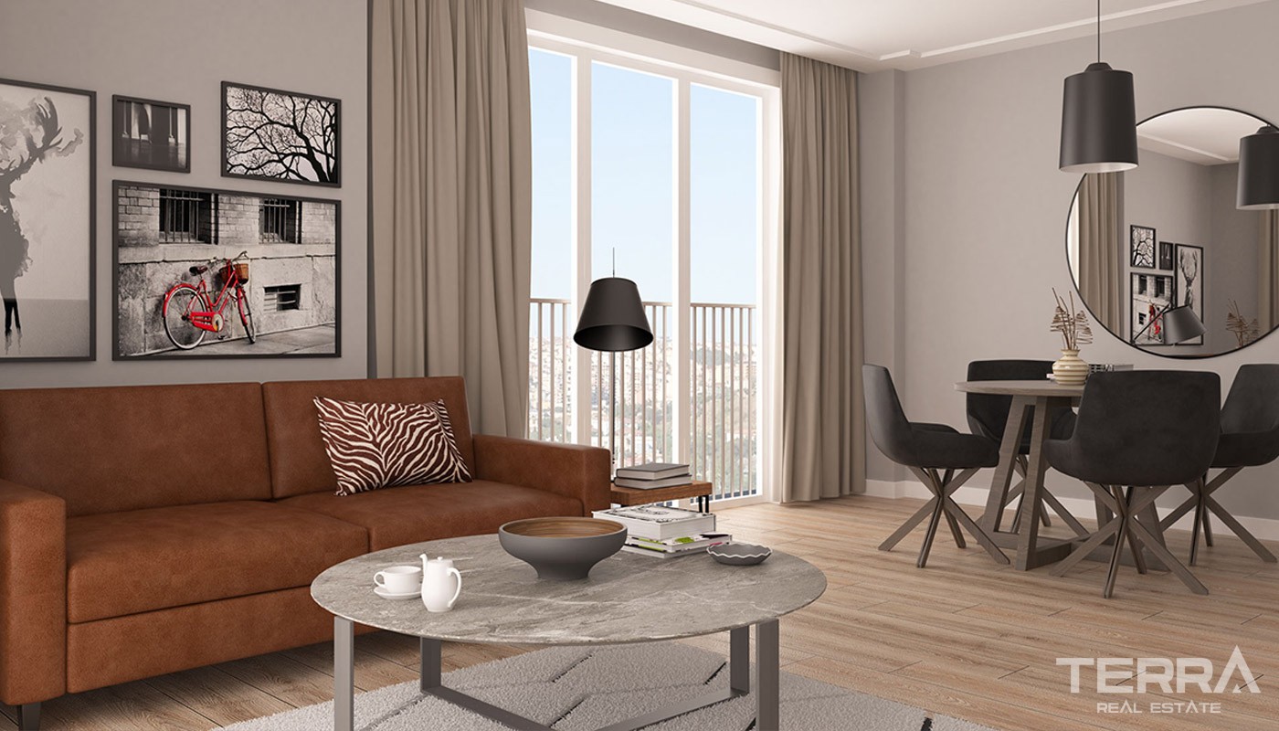 Modern Istanbul Apartments 300 mt to the TEM Highway - 18423