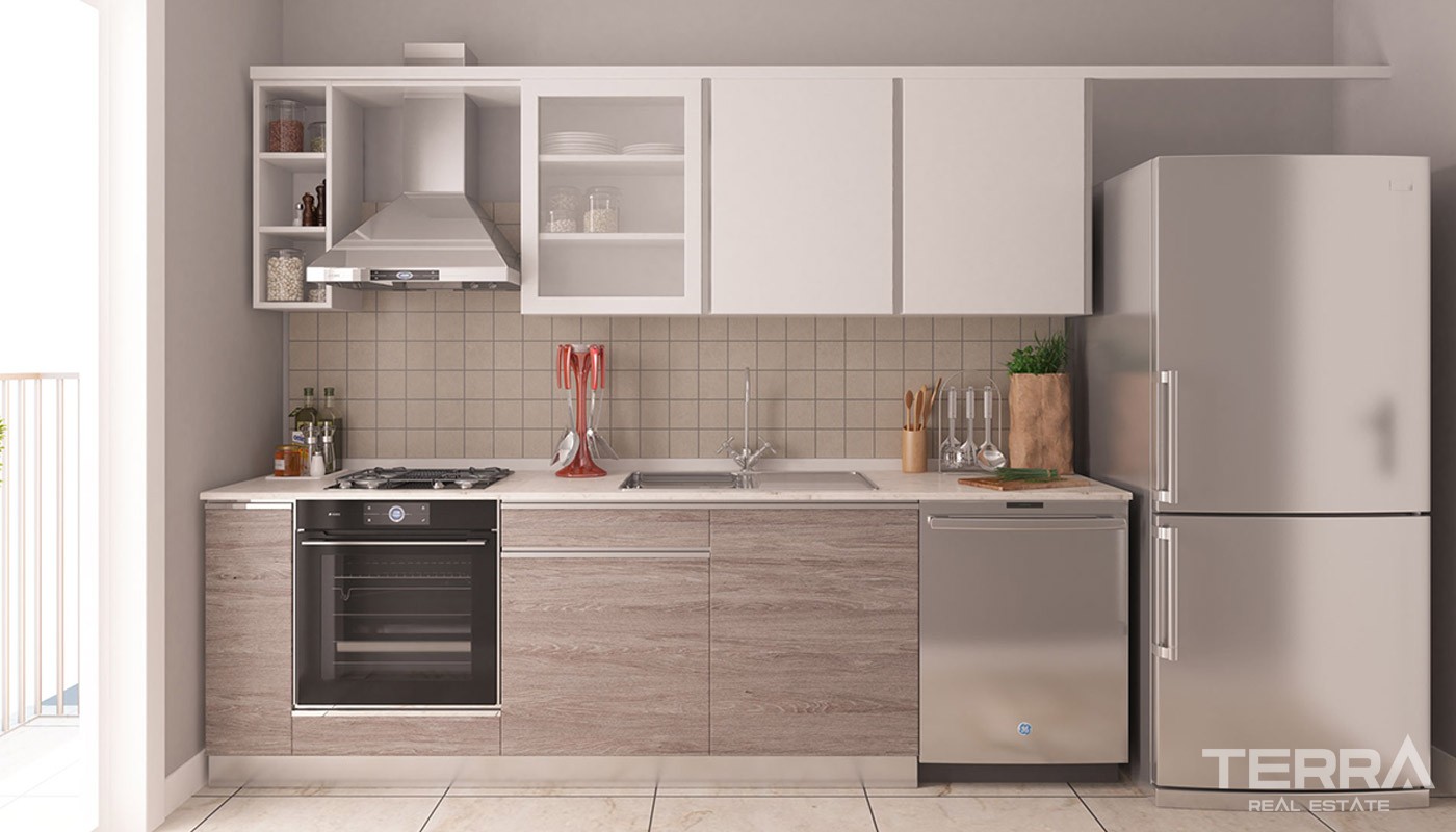 Modern Istanbul Apartments 300 mt to the TEM Highway - 18428