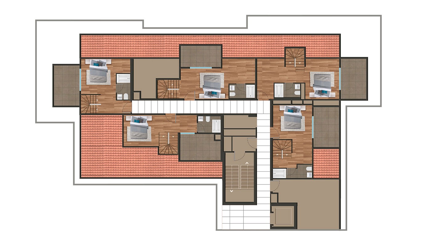 Modern Istanbul Apartments 300 mt to the TEM Highway - 18432
