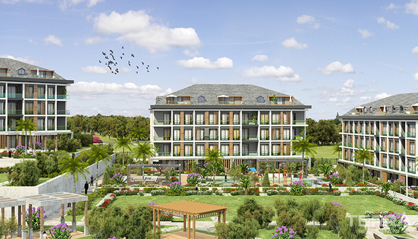 Sea view Apartments with Beautiful Garden in Istanbul Beylikdüzü - 18522
