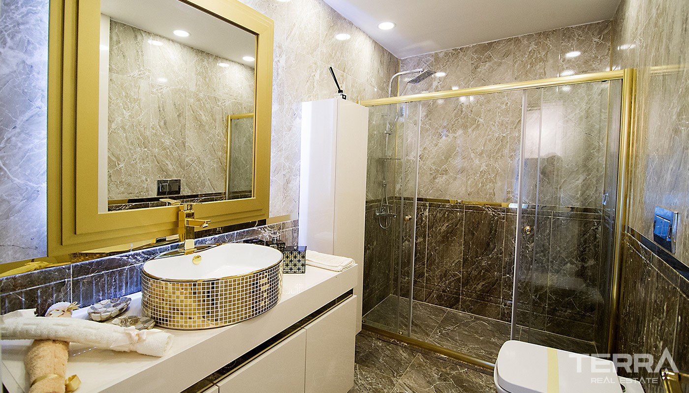 Sea view Apartments with Beautiful Garden in Istanbul Beylikdüzü - 18540