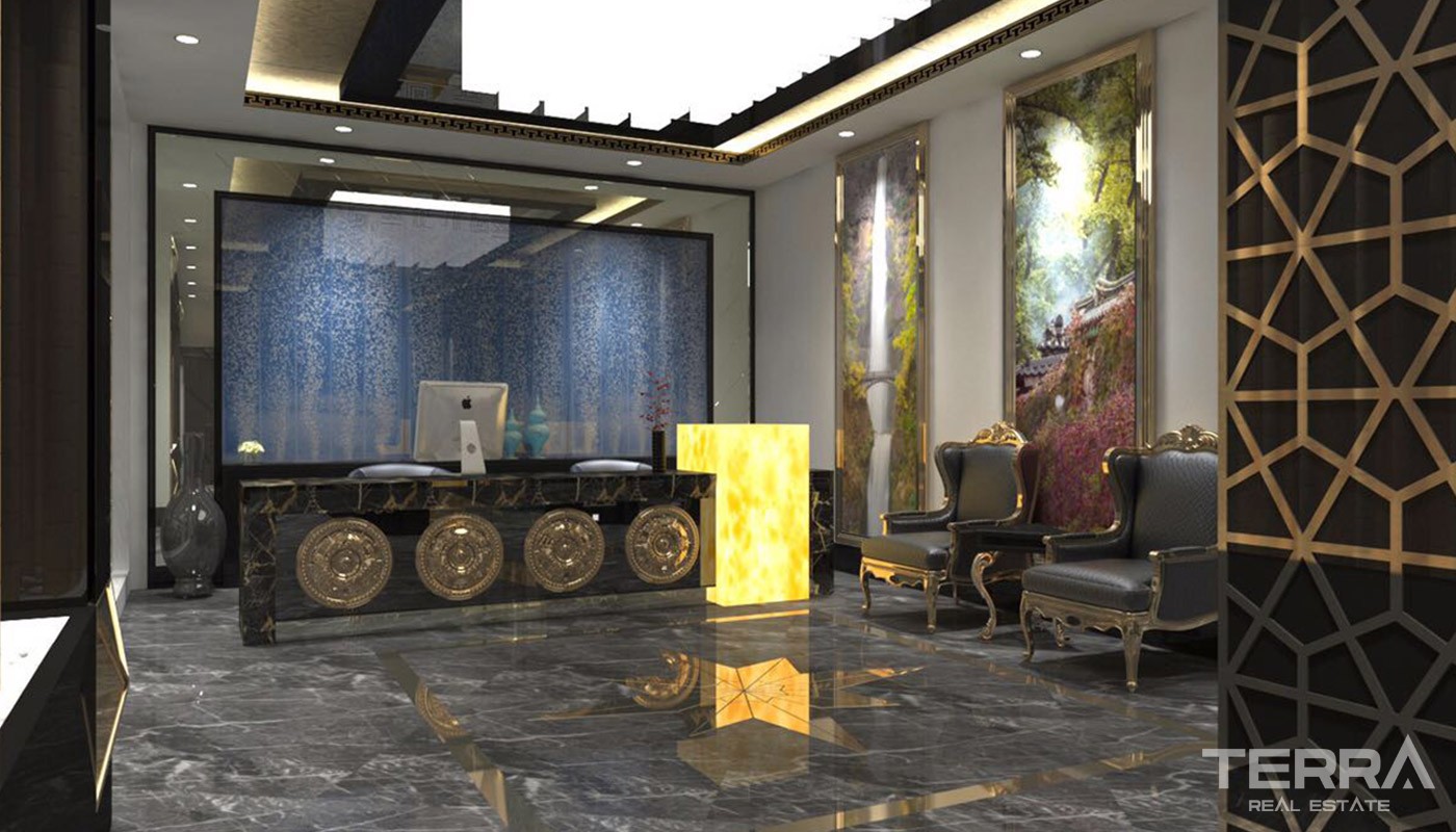 Sea view Apartments with Beautiful Garden in Istanbul Beylikdüzü - 18544