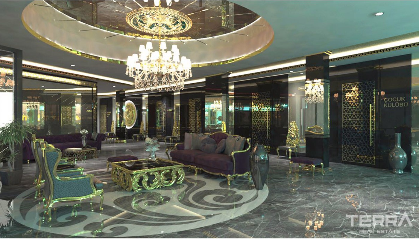 Sea view Apartments with Beautiful Garden in Istanbul Beylikdüzü - 18546