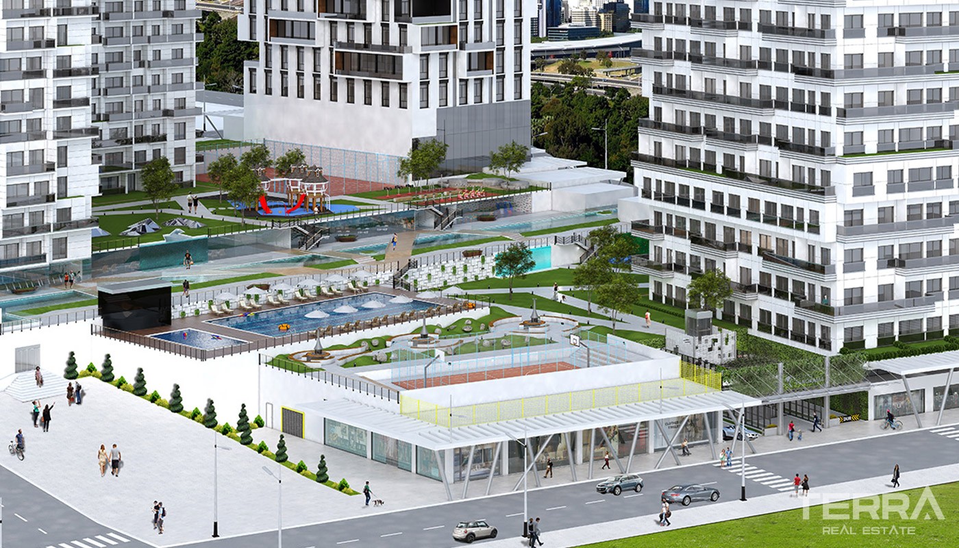 Sea View High-rise Property in Istanbul Esenyurt - 18675