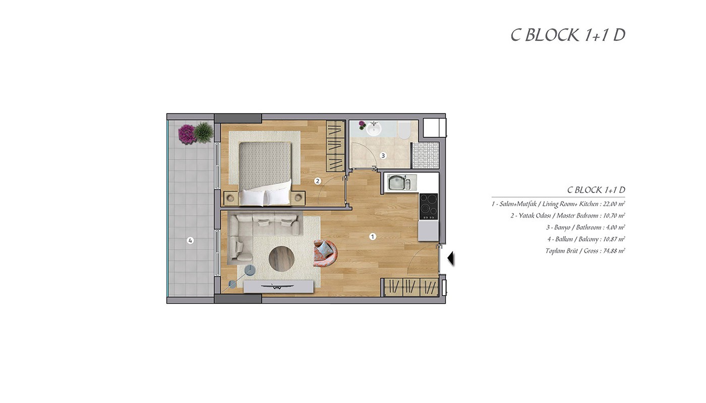 Sea View High-rise Property in Istanbul Esenyurt - 18699