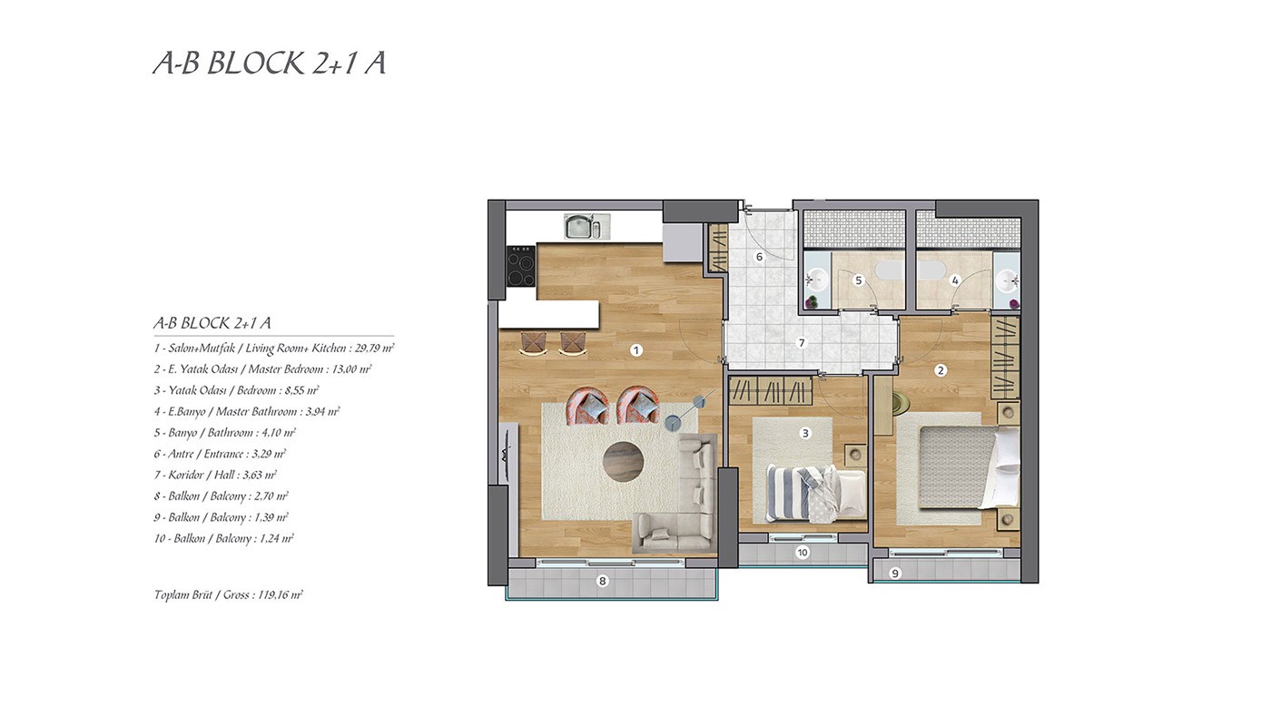Sea View High-rise Property in Istanbul Esenyurt - 18700
