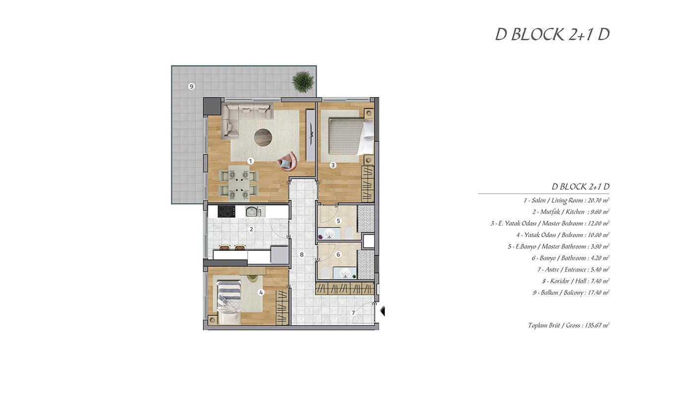 Sea View High-rise Property in Istanbul Esenyurt - 18703
