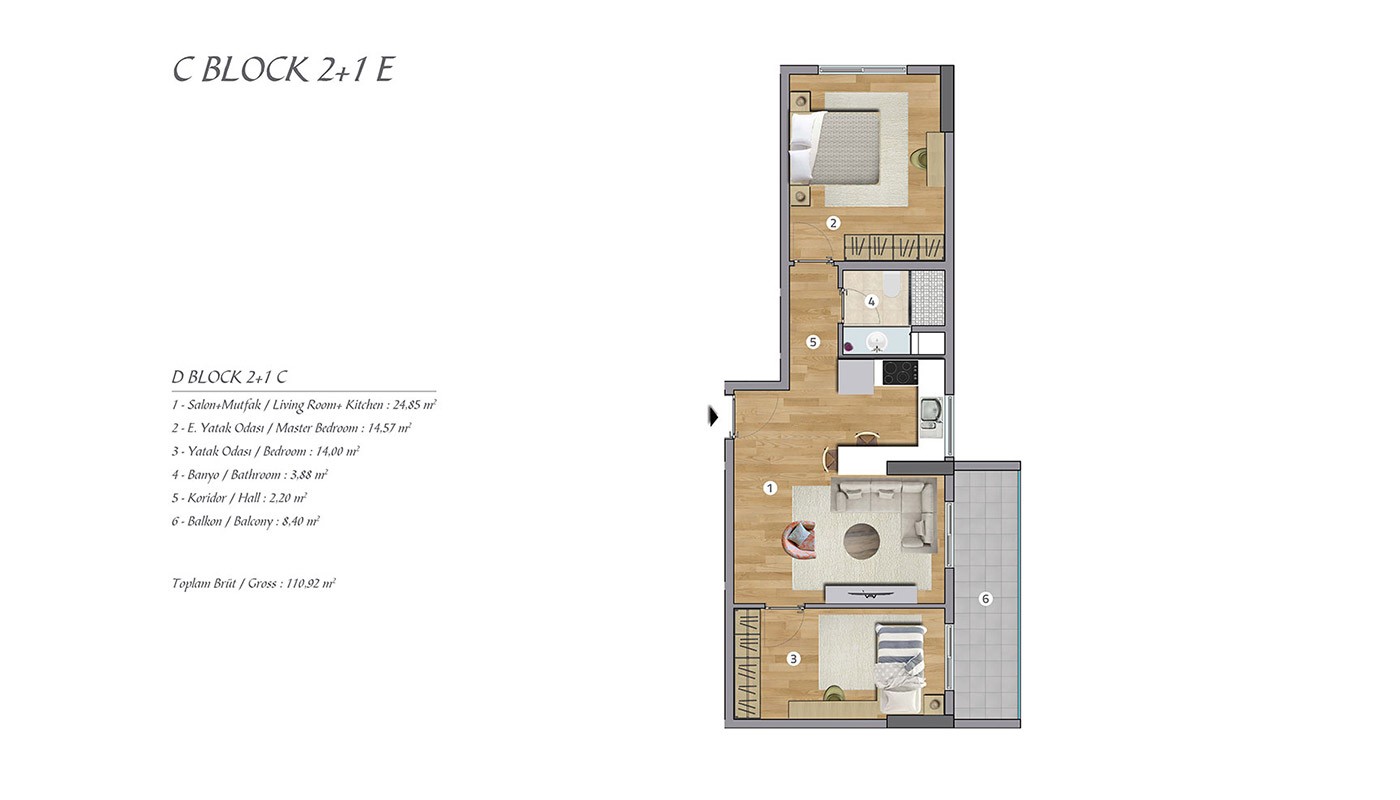 Sea View High-rise Property in Istanbul Esenyurt - 18704
