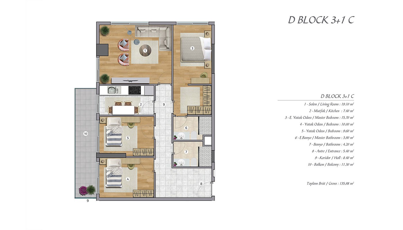 Sea View High-rise Property in Istanbul Esenyurt - 18707