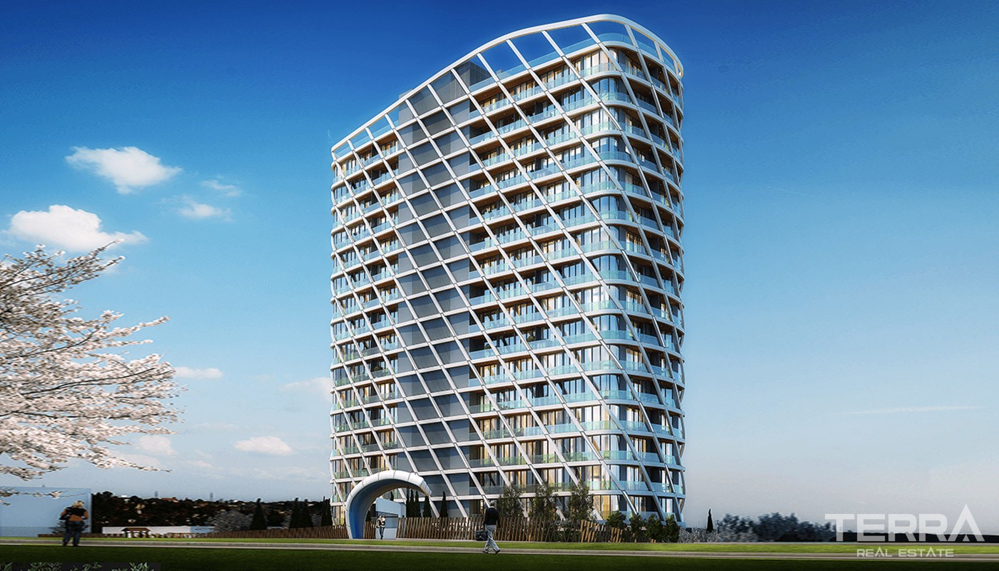 Luxury Apartments with City View in Istanbul Ümraniye - 18710