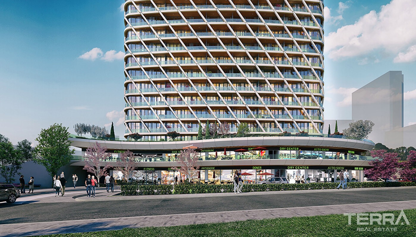 Luxury Apartments with City View in Istanbul Ümraniye - 18712