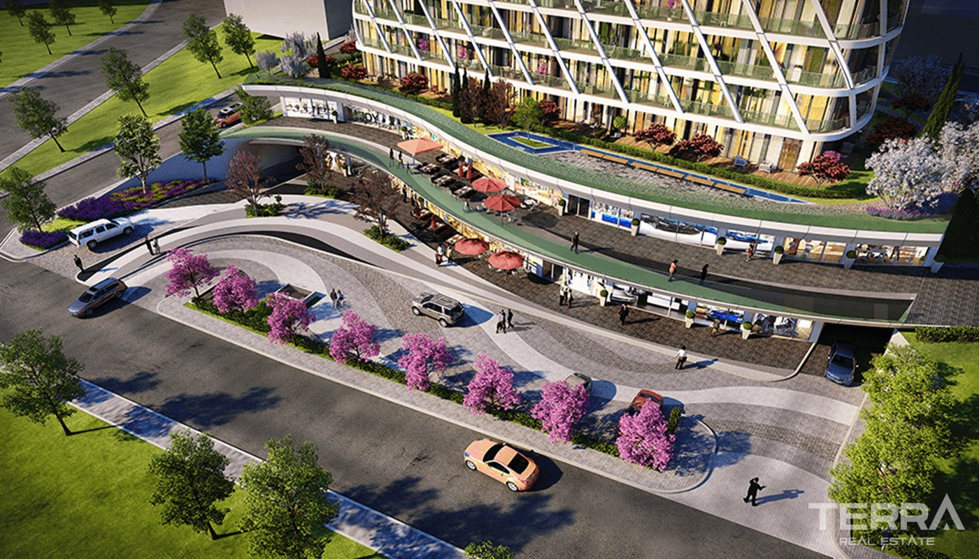 Luxury Apartments with City View in Istanbul Ümraniye - 18713