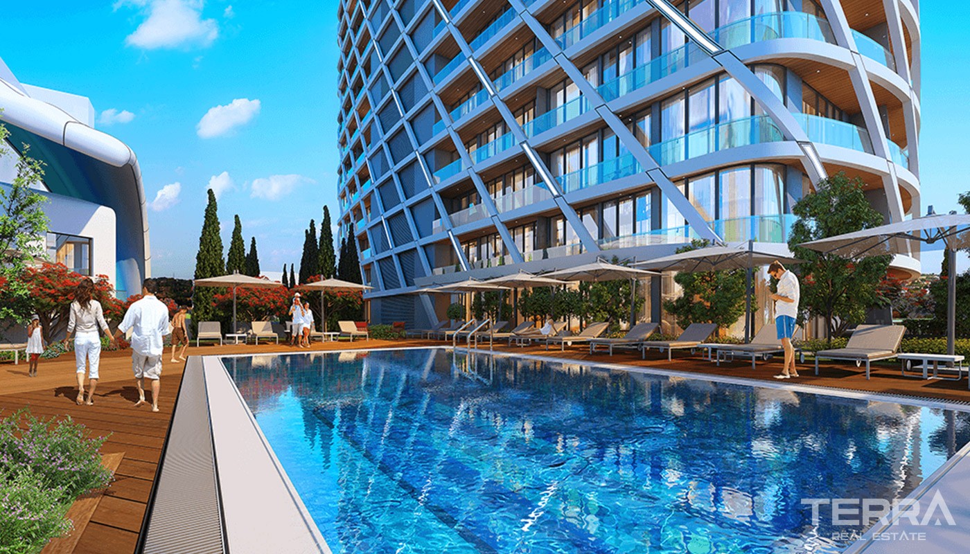Luxury Apartments with City View in Istanbul Ümraniye - 18714
