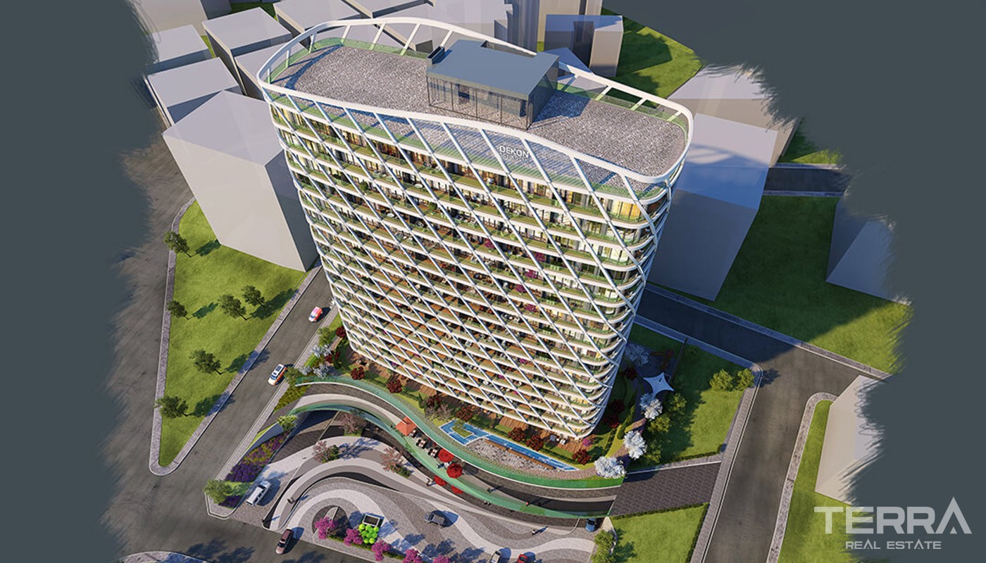 Luxury Apartments with City View in Istanbul Ümraniye - 18717