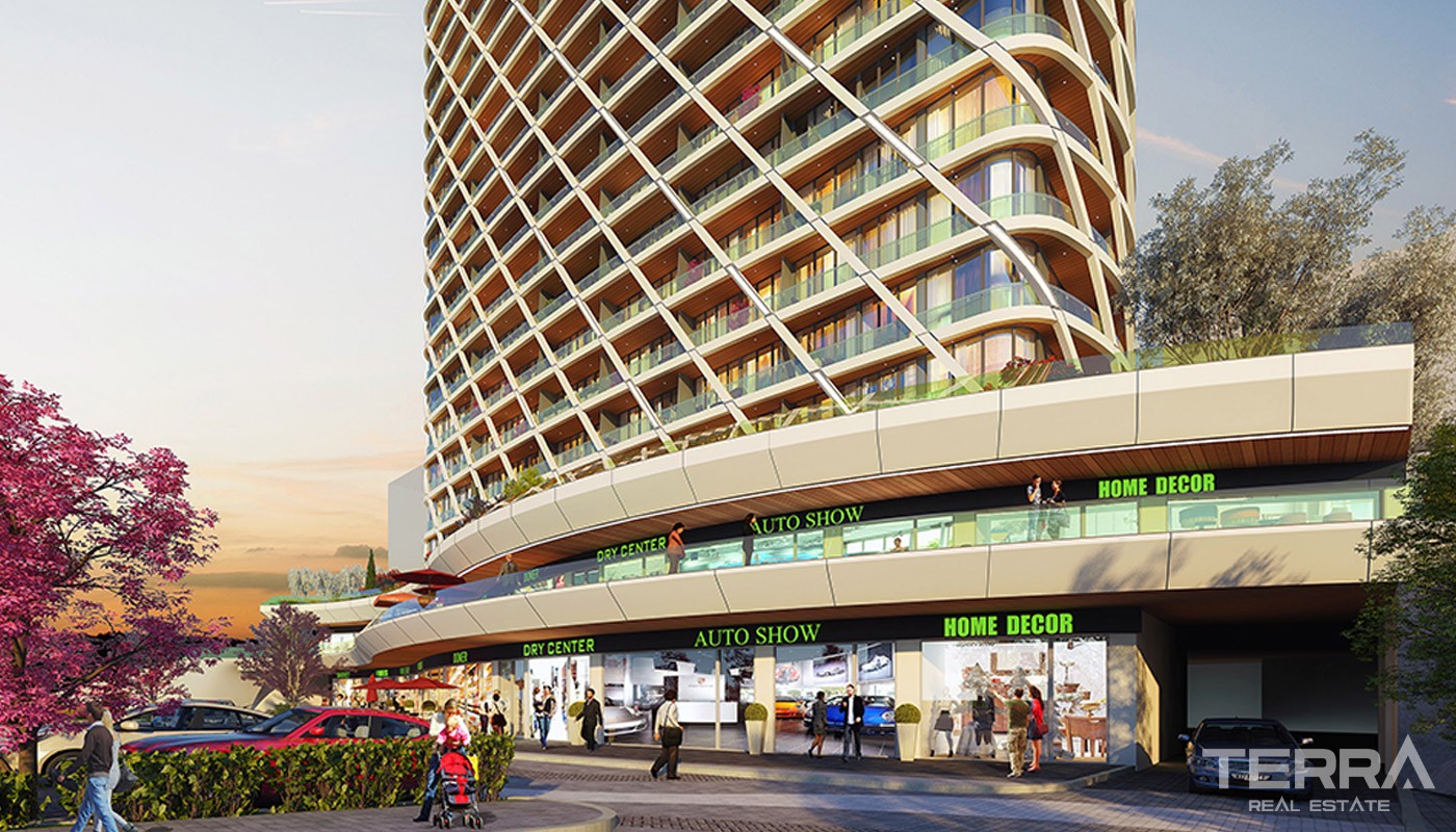Luxury Apartments with City View in Istanbul Ümraniye - 18720