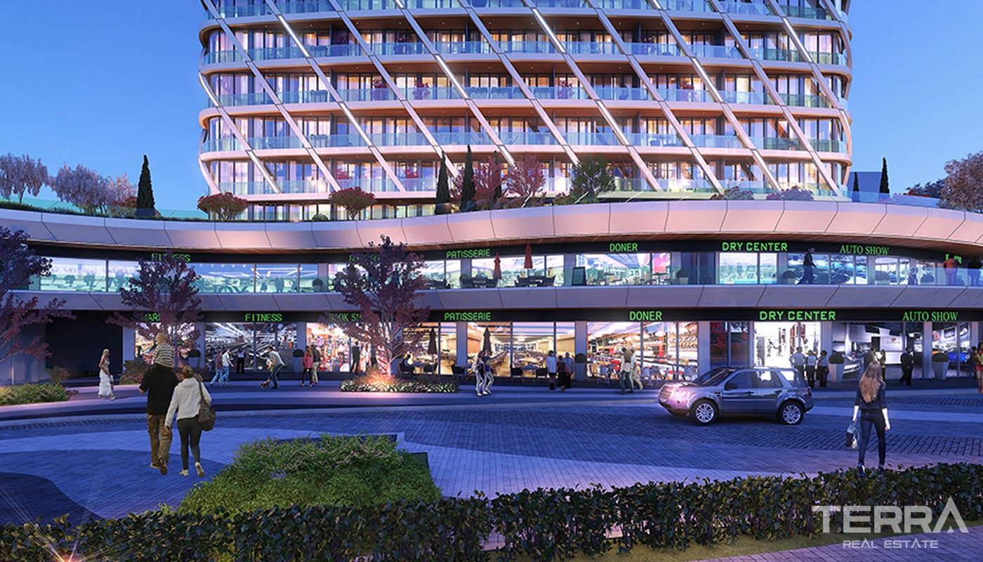 Luxury Apartments with City View in Istanbul Ümraniye - 18721