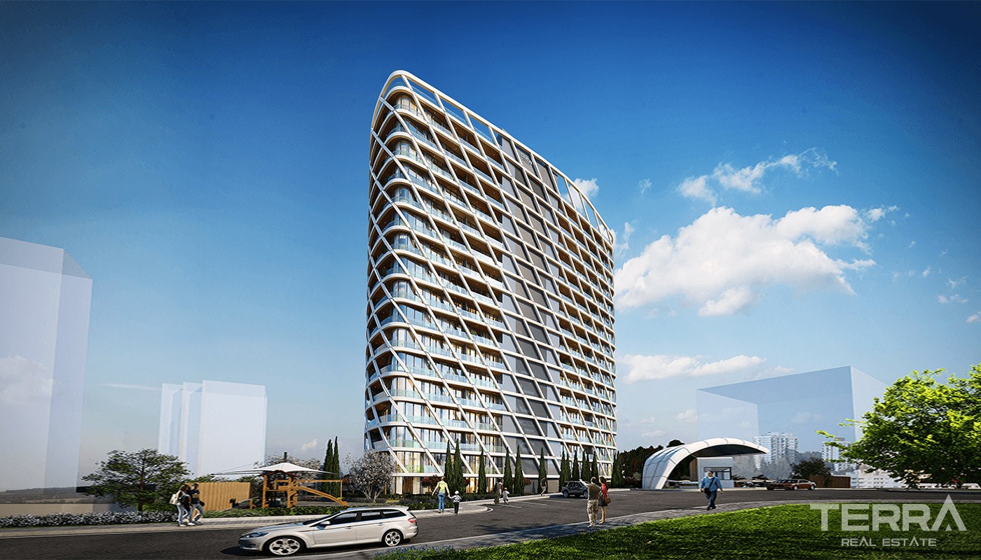 Luxury Apartments with City View in Istanbul Ümraniye - 18725