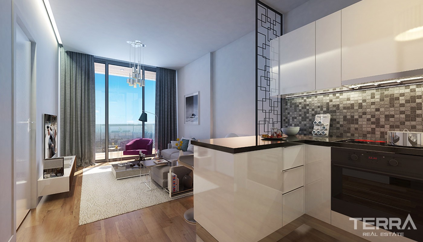Luxury Apartments with City View in Istanbul Ümraniye - 18729