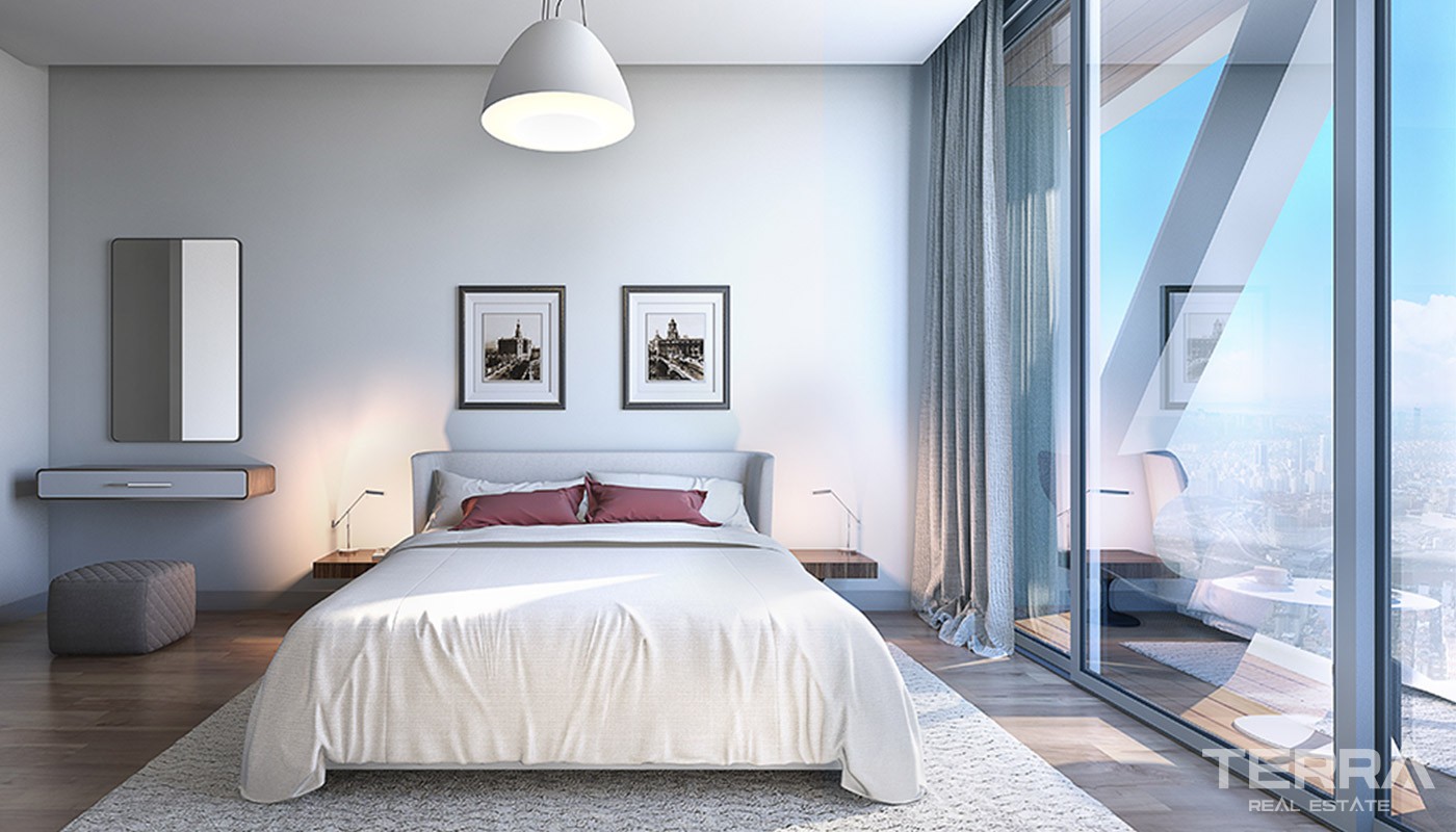 Luxury Apartments with City View in Istanbul Ümraniye - 18732