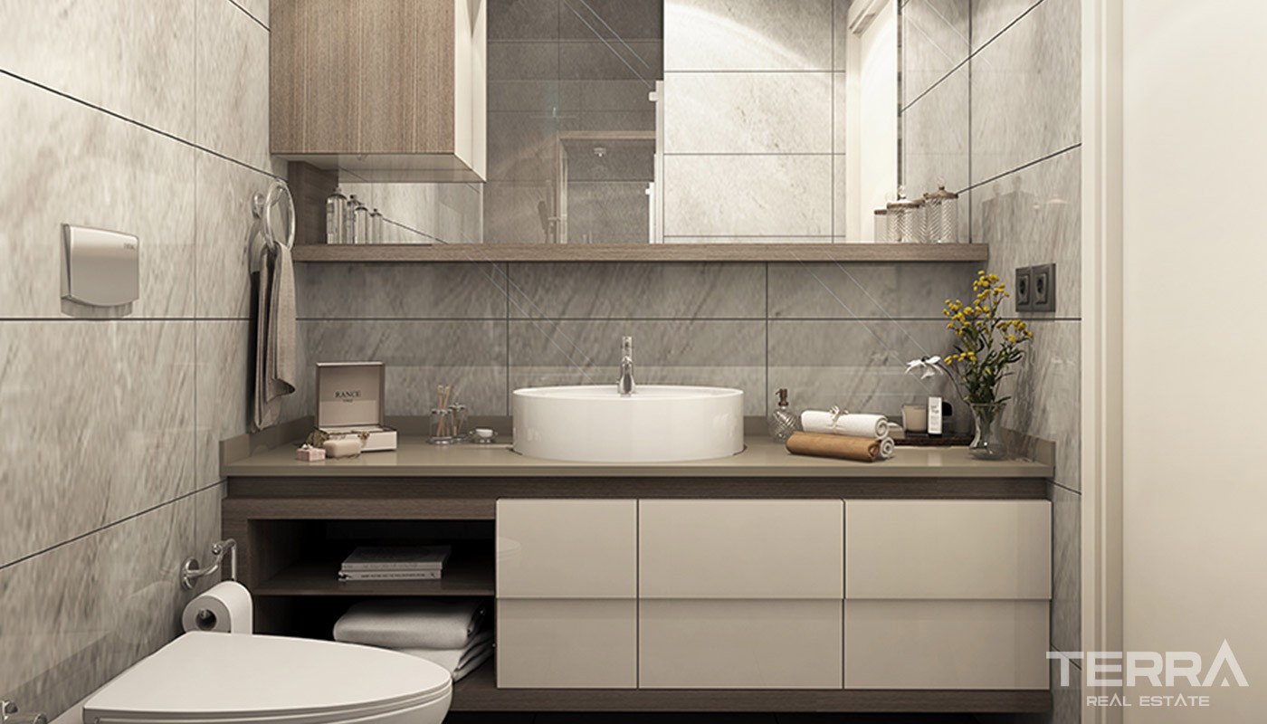 Luxury Apartments with City View in Istanbul Ümraniye - 18734