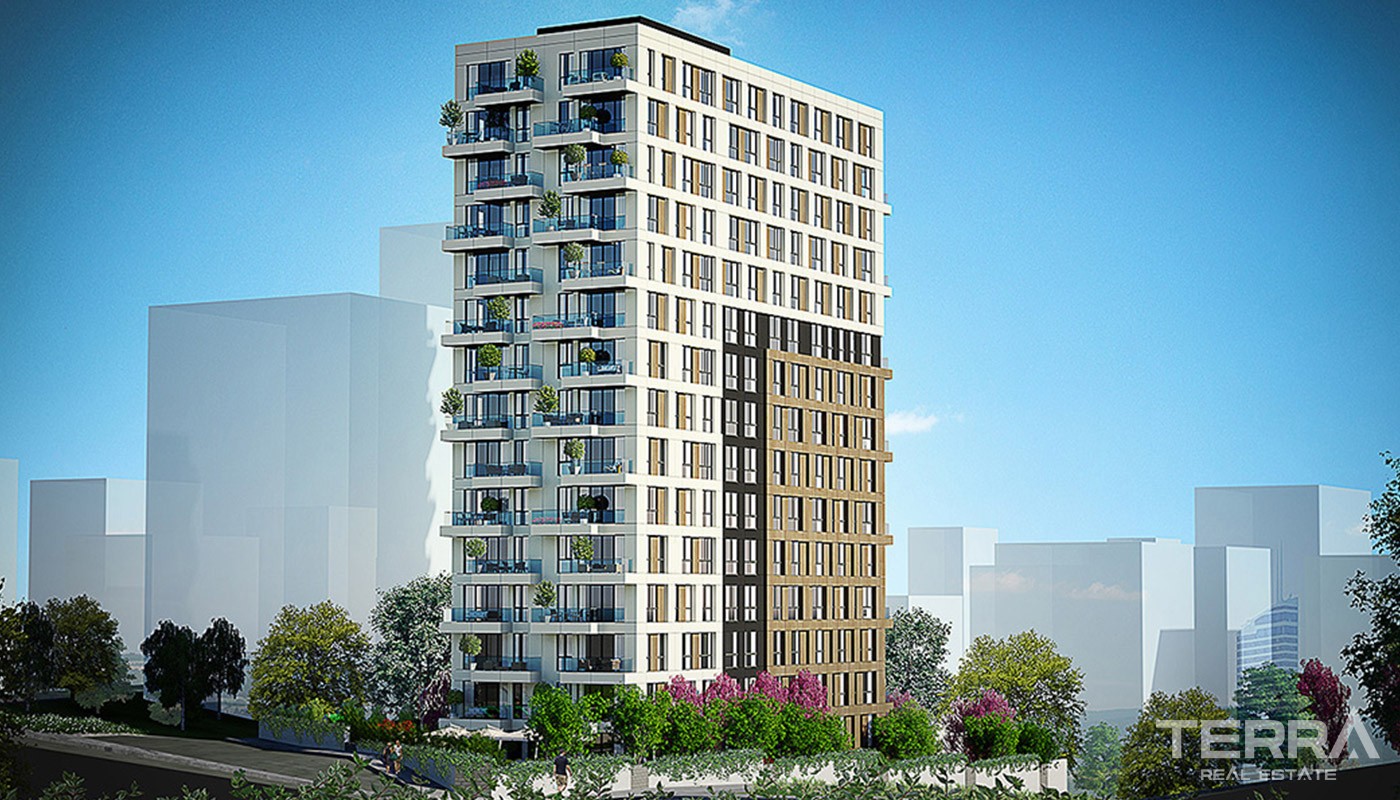 Nya lägenheter nära finansdistriktet i Istanbul Ümraniye