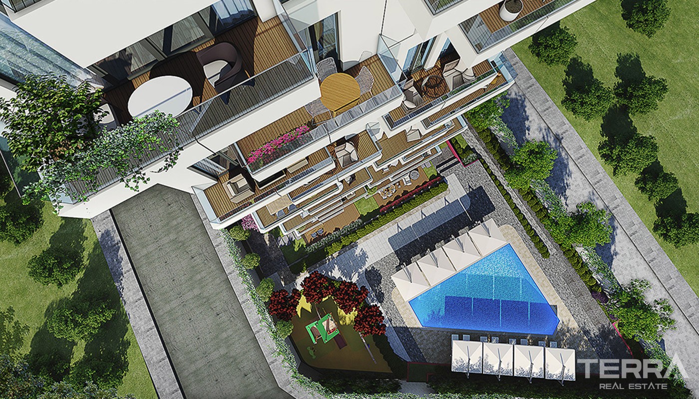 New Apartments close to Istanbul Finance Center in Istanbul Ümraniye - 18746