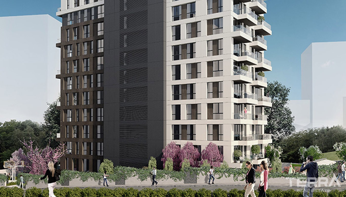 New Apartments close to Istanbul Finance Center in Istanbul Ümraniye - 18750