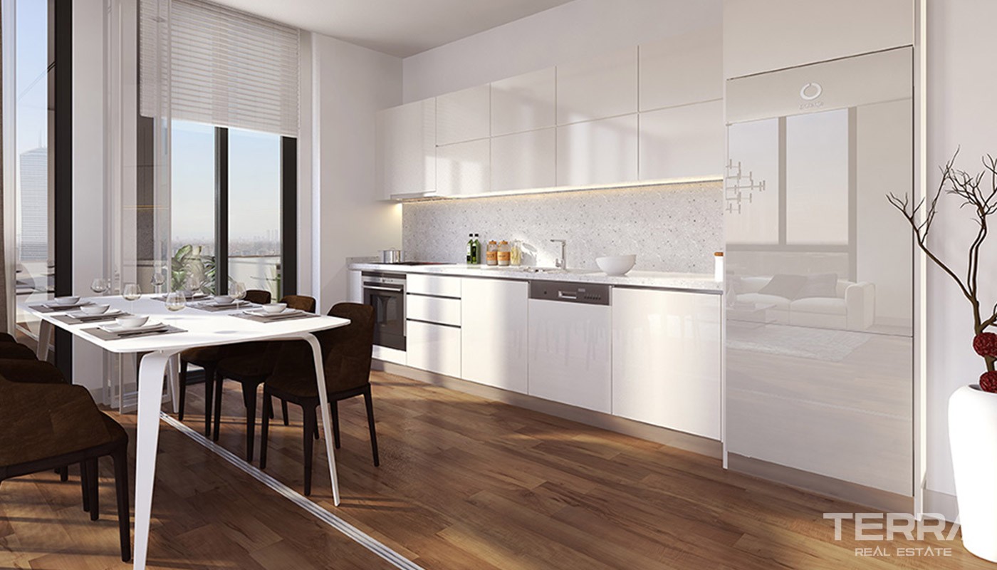 New Apartments close to Istanbul Finance Center in Istanbul Ümraniye - 18757
