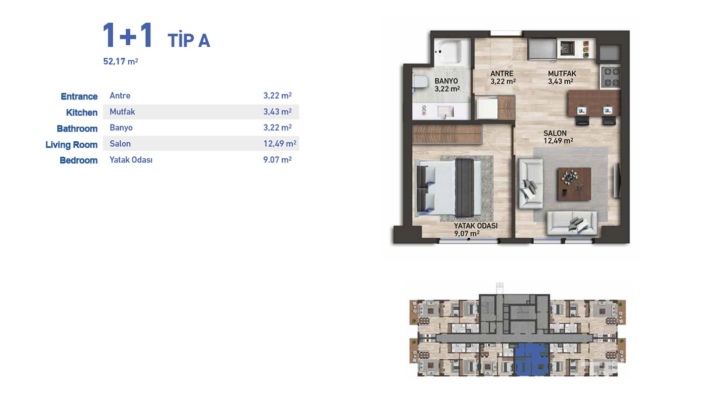 New Apartments close to Istanbul Finance Center in Istanbul Ümraniye - 18760