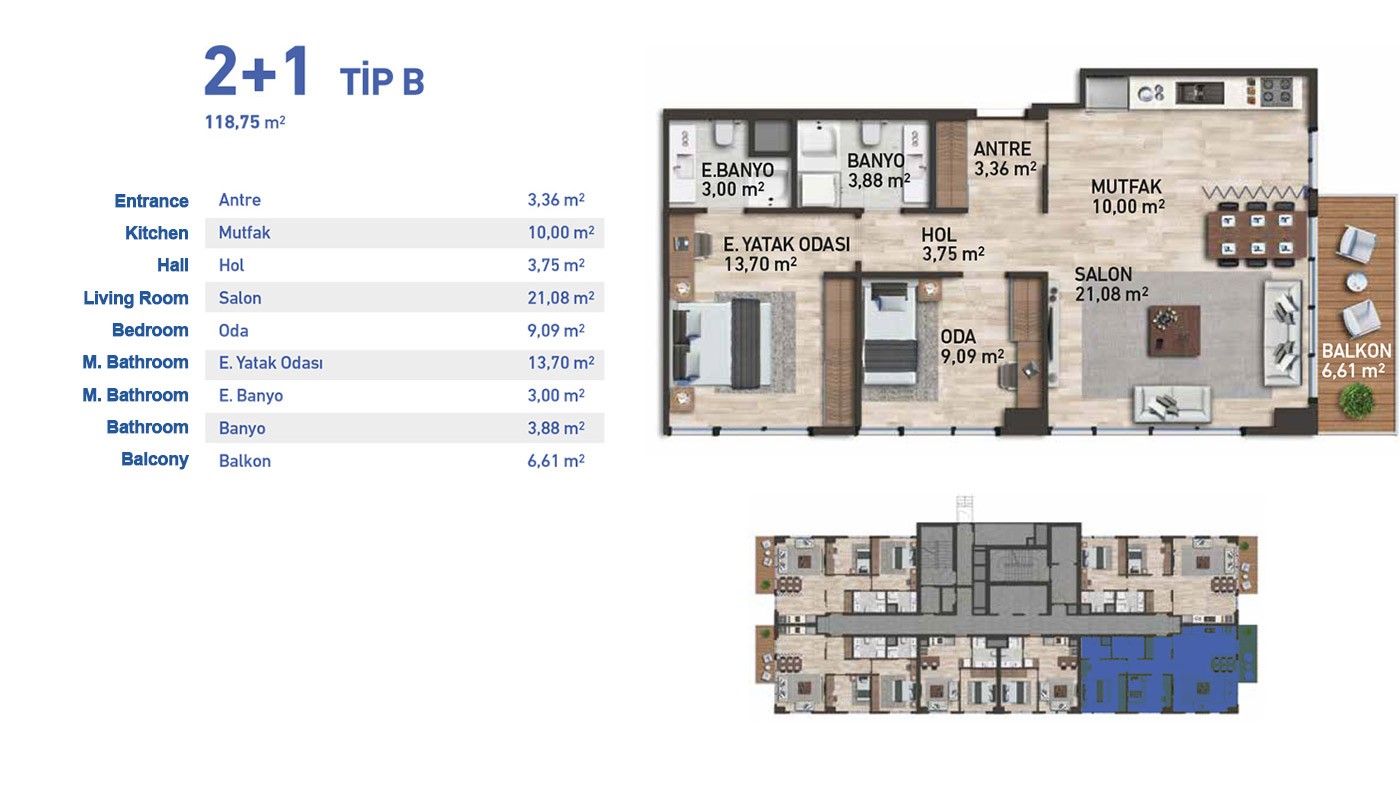 New Apartments close to Istanbul Finance Center in Istanbul Ümraniye - 18761