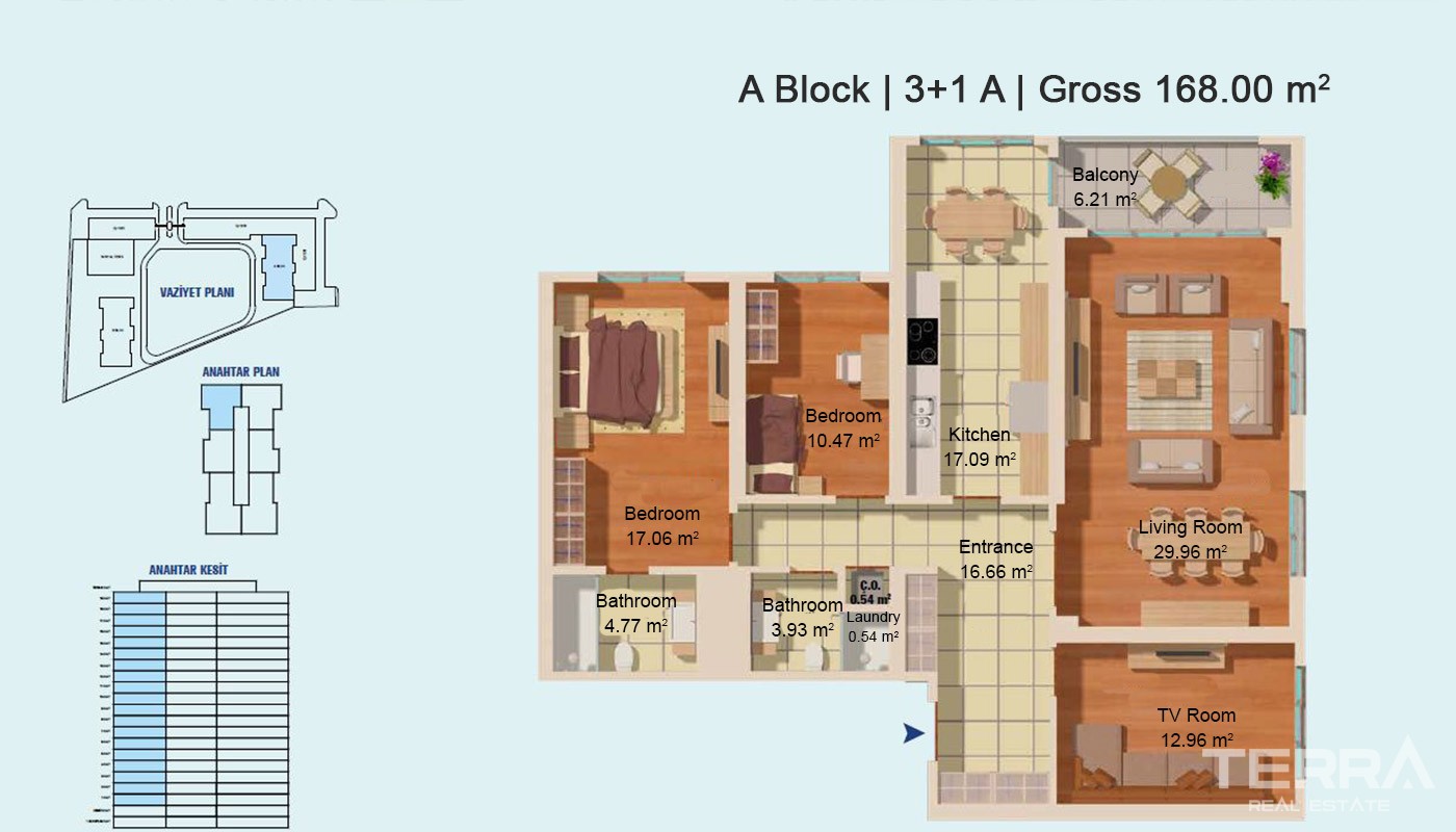 Luxury Apartments with Great Social Facilities in Istanbul Avcılar - 18765