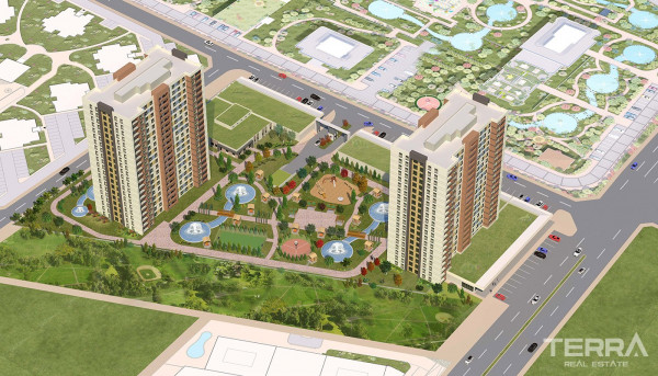 Luxury Apartments with Great Social Facilities in Istanbul Avcılar