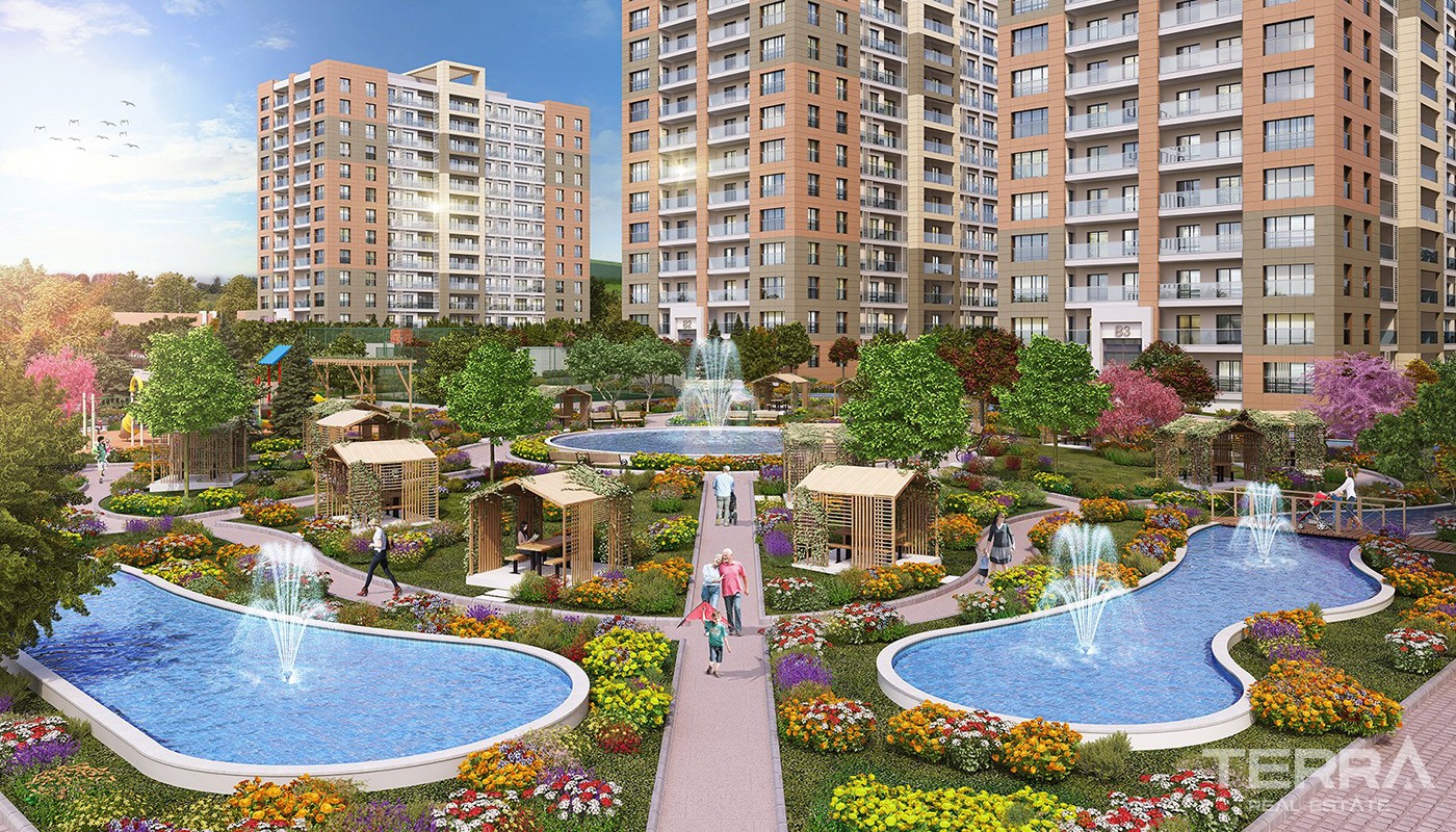 Investment Apartments with Modern Design in Istanbul Beylikdüzü