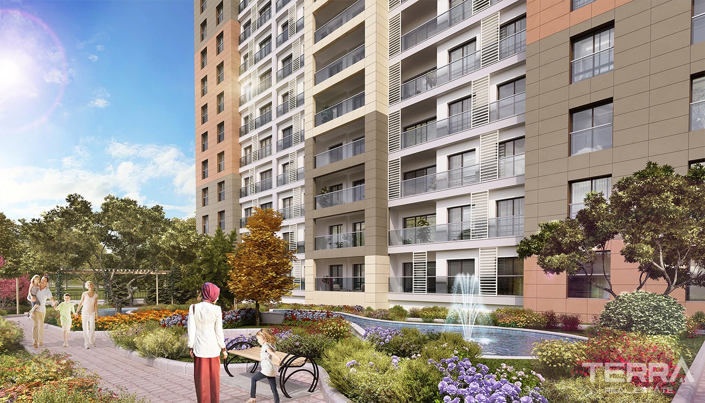 Investment Apartments with Modern Design in Istanbul Beylikdüzü - 18808