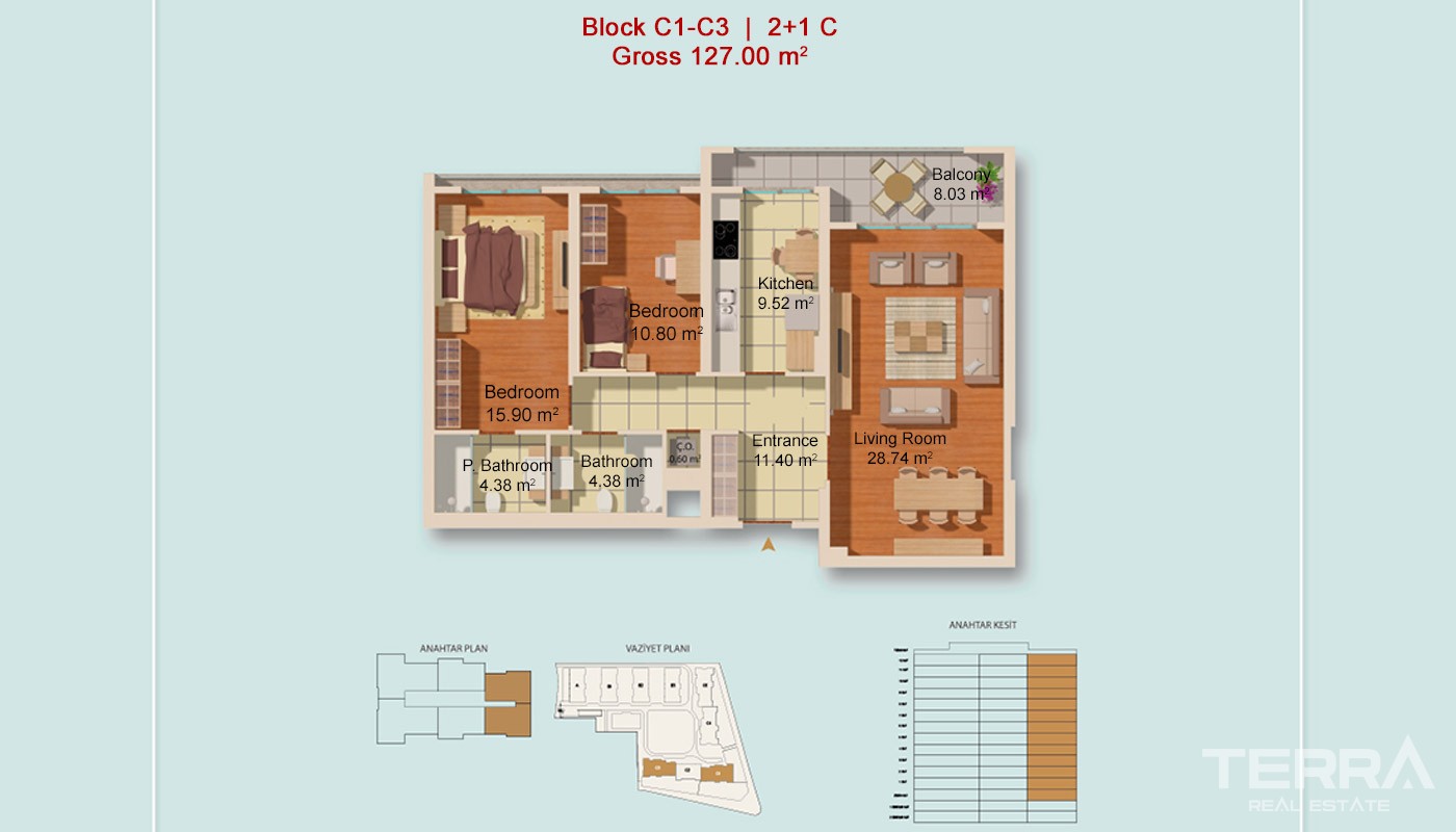 Investment Apartments with Modern Design in Istanbul Beylikdüzü - 18810