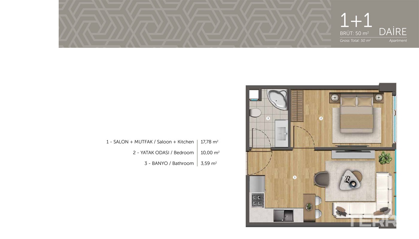 Smart Apartments in Prime Location in Istanbul Eyüp - 18831