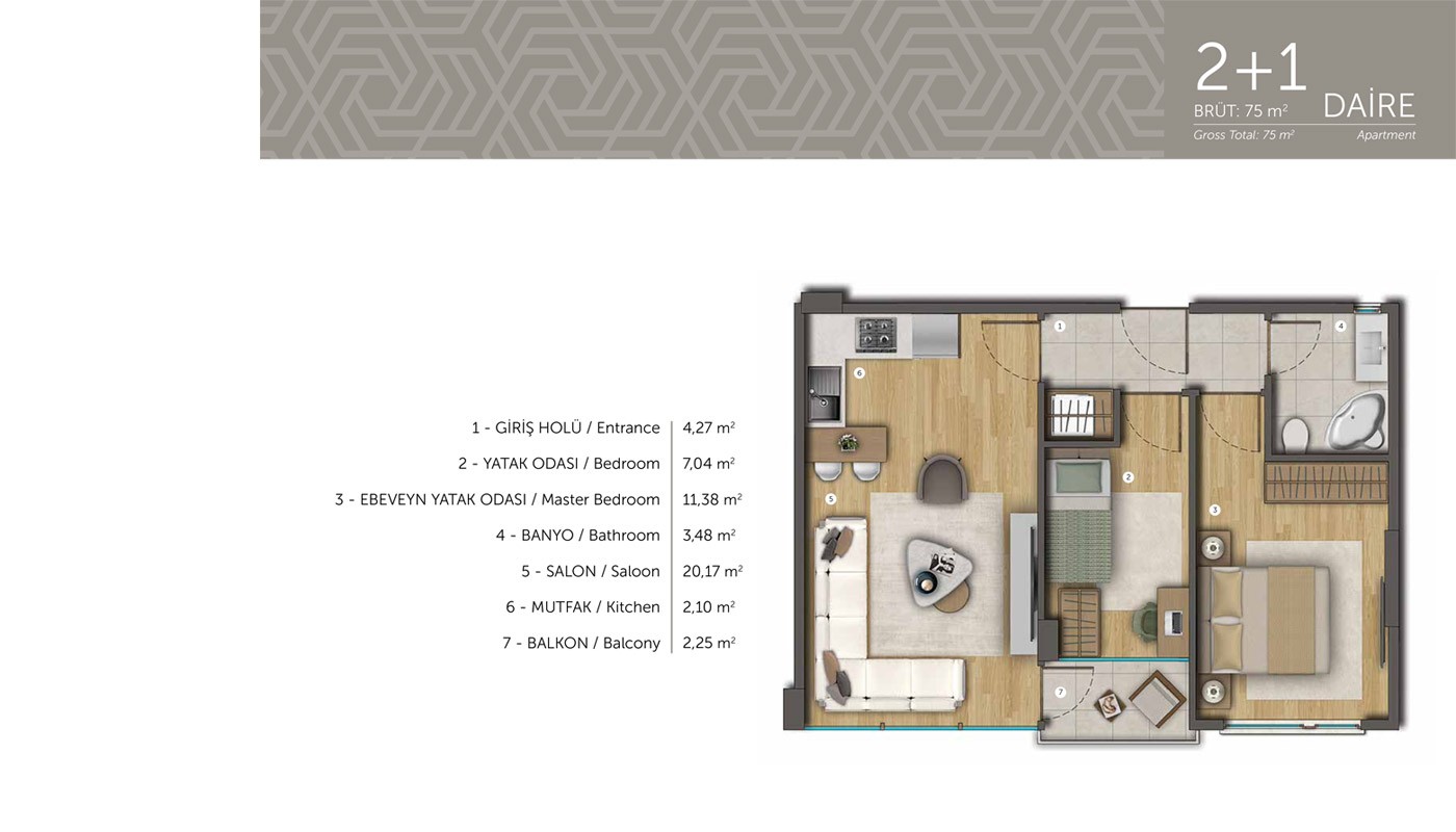 Smart Apartments in Prime Location in Istanbul Eyüp - 18835