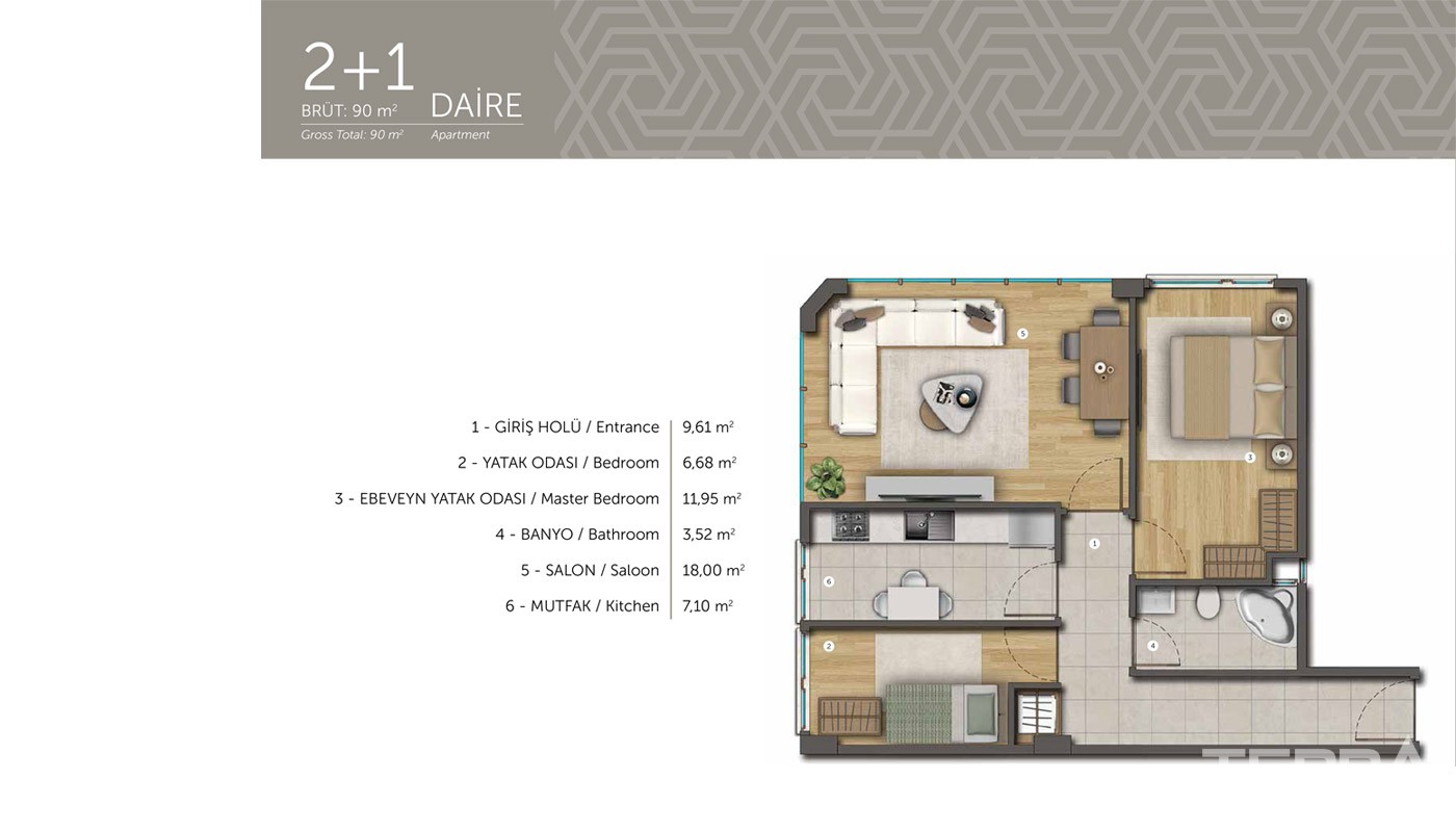 Smart Apartments in Prime Location in Istanbul Eyüp - 18837