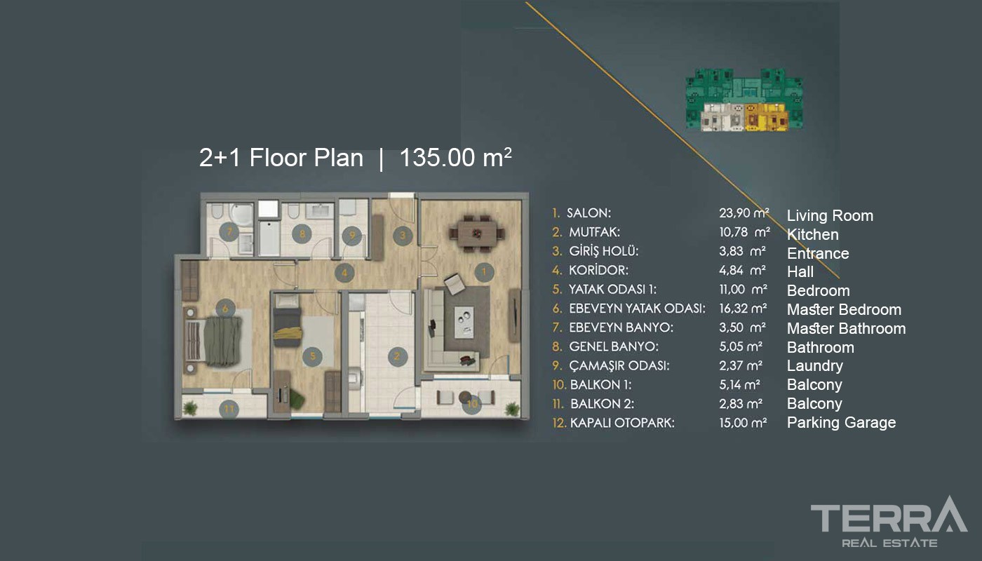 Family-Friendly Luxury Istanbul Apartments in Ispartakule, Avcılar - 18965