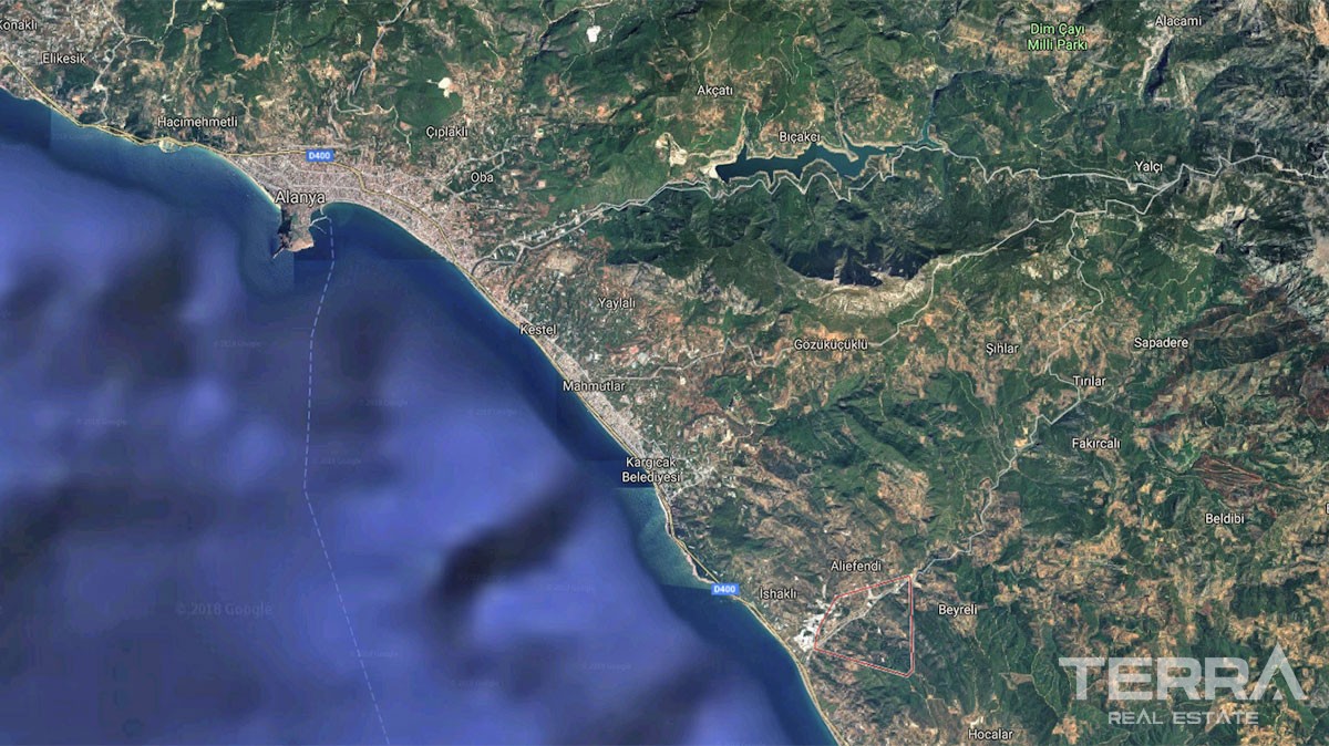 Land for Sale in Alanya Demirtaş ready to build - 19110