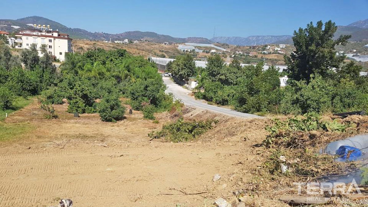 Land for Sale in Alanya Demirtaş ready to build - 19111