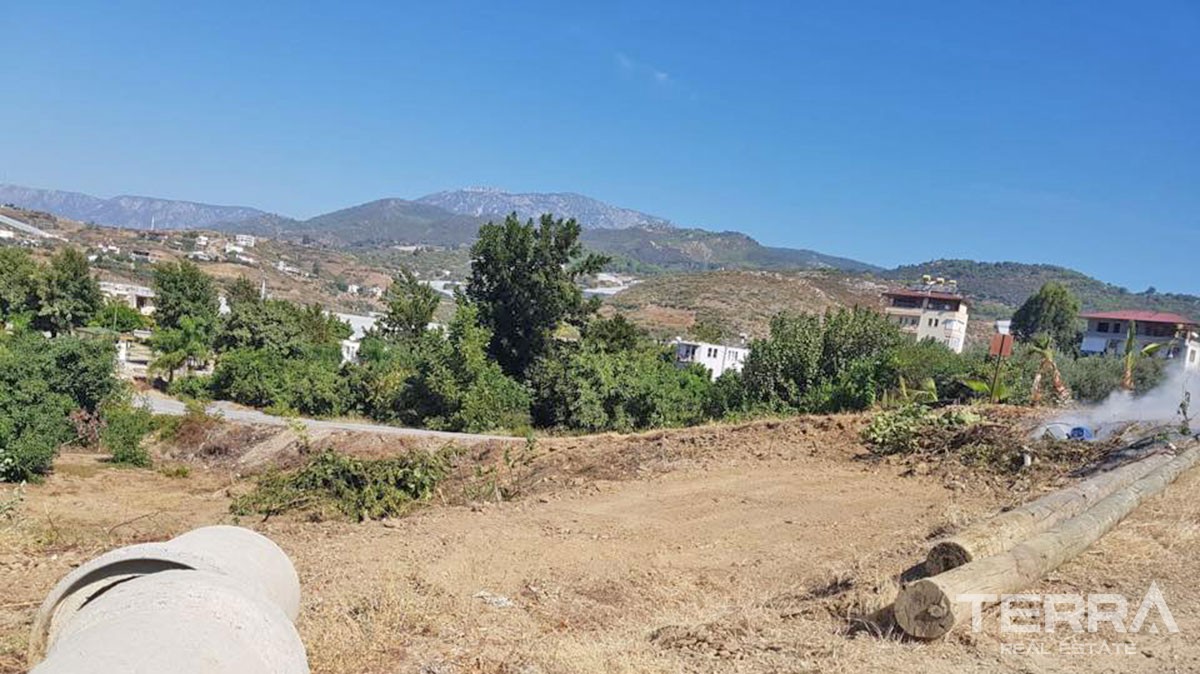 Land for Sale in Alanya Demirtaş ready to build - 19113