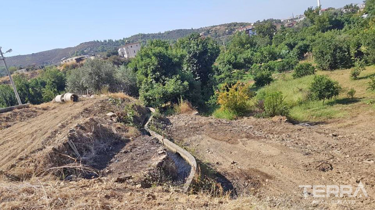 Land for Sale in Alanya Demirtaş ready to build - 19114