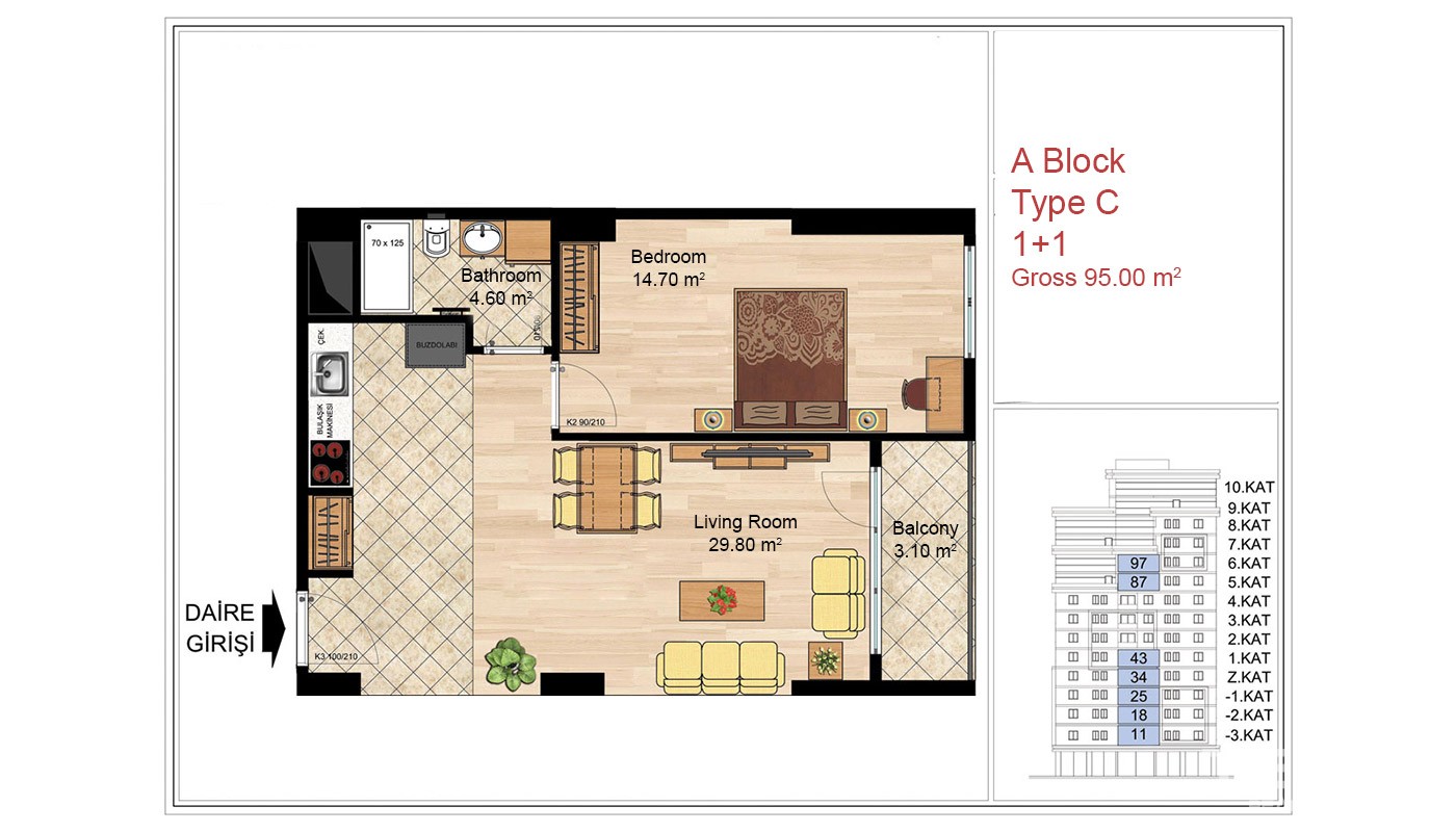 Investment Apartments in Istanbul Esenyurt - 19163