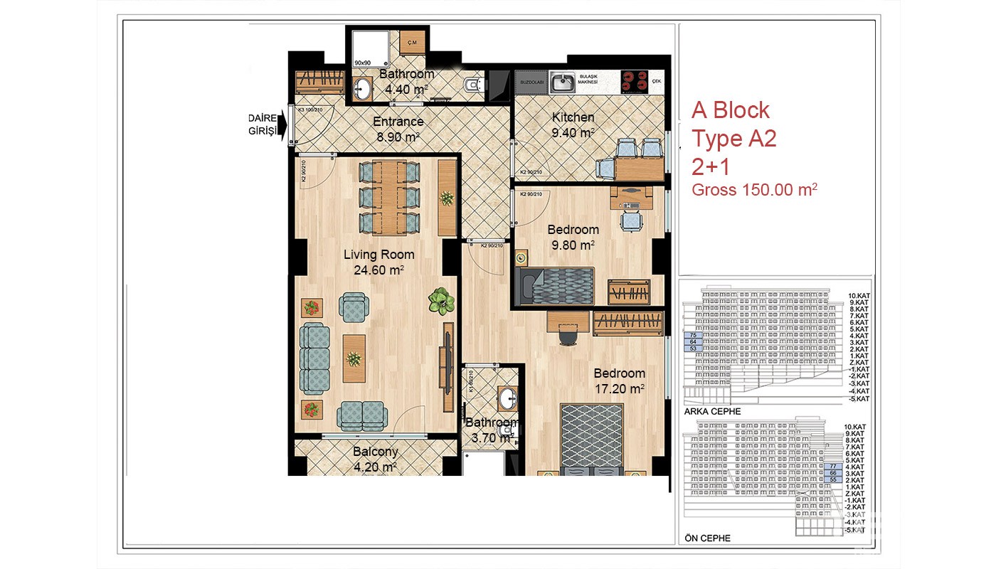 Investment Apartments in Istanbul Esenyurt - 19164