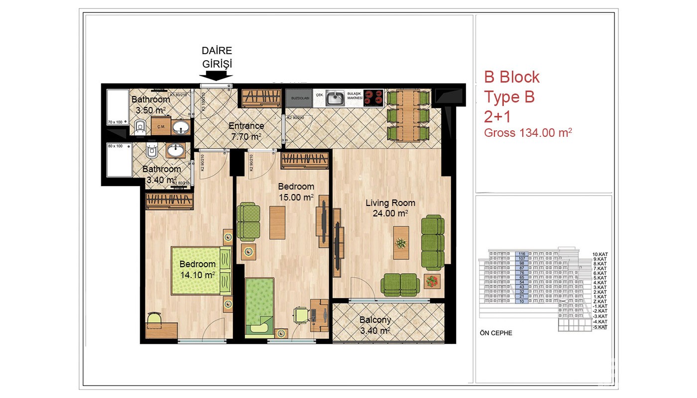 Investment Apartments in Istanbul Esenyurt - 19170