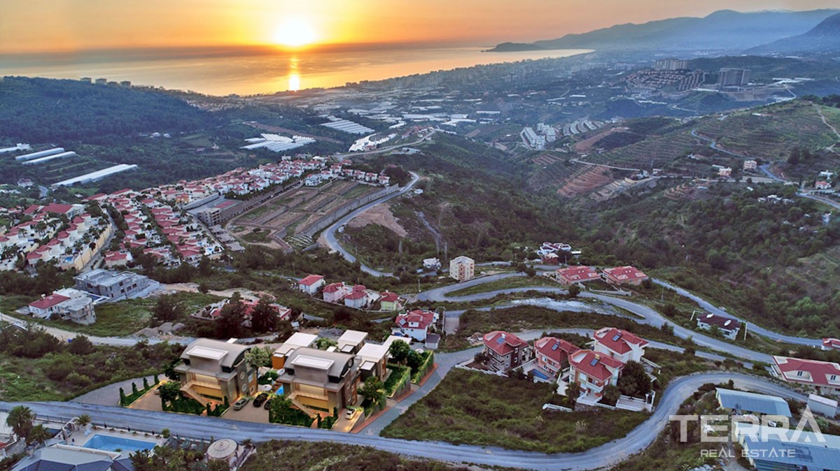 Unique Sea View Villas in Alanya Kargıcak with Private Pool - 19257