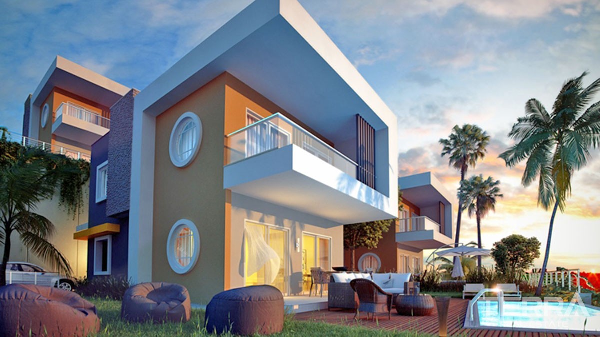 Unique Sea View Villas in Alanya Kargıcak with Private Pool - 19263