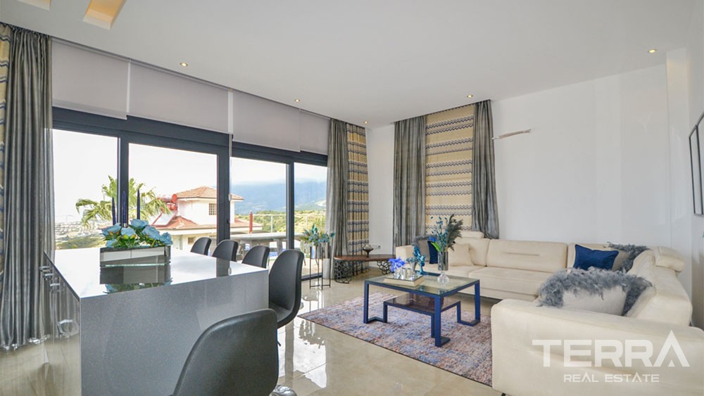 Unique Sea View Villas in Alanya Kargıcak with Private Pool - 25869