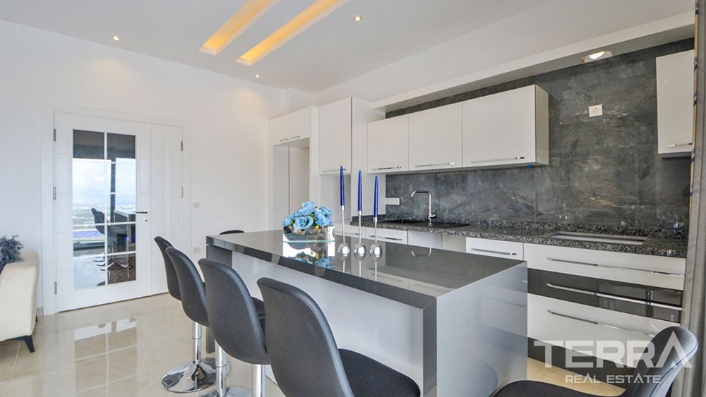 Unique Sea View Villas in Alanya Kargıcak with Private Pool - 25870
